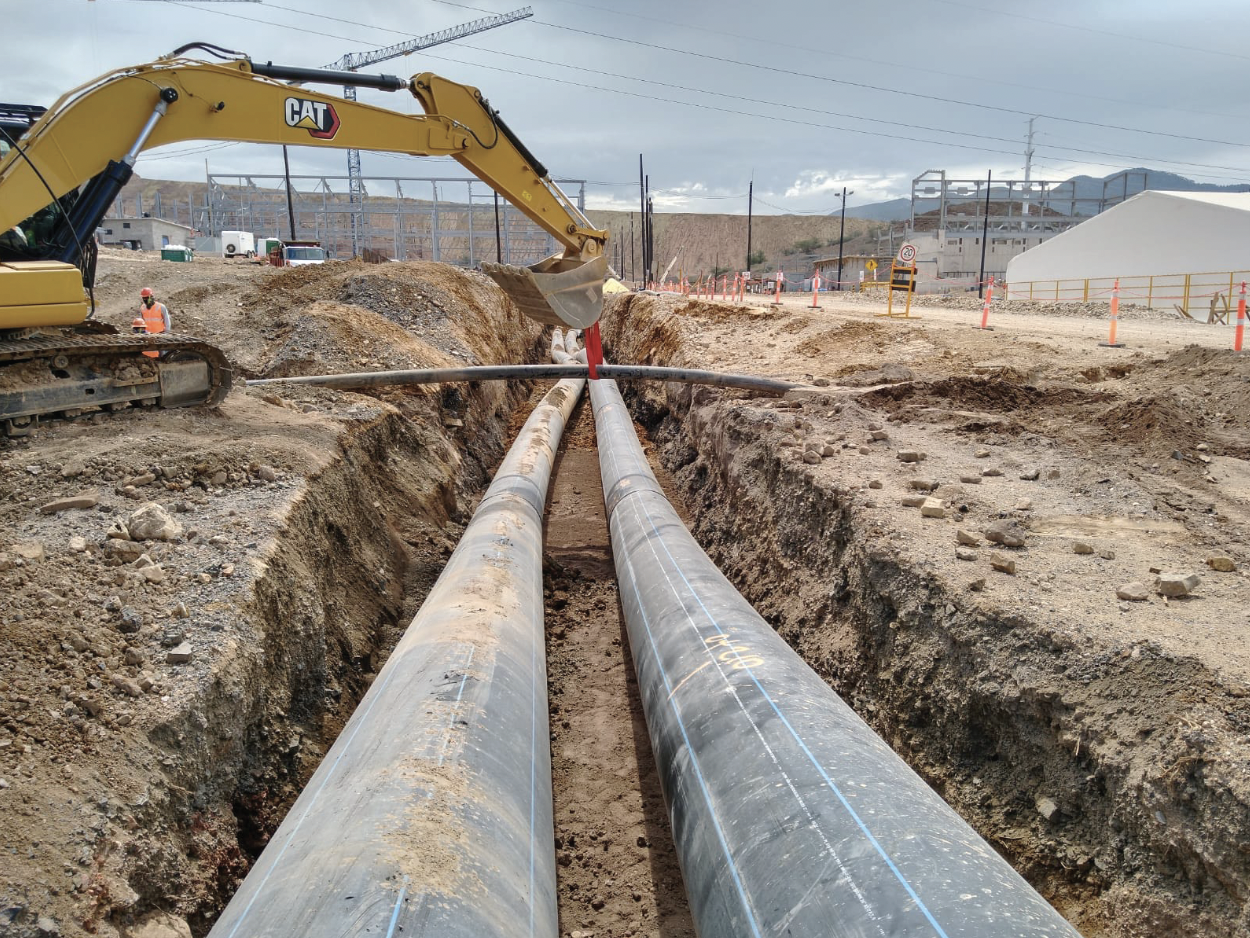 Tuberias exteriores Planta de Zinc 20,000 TMPD